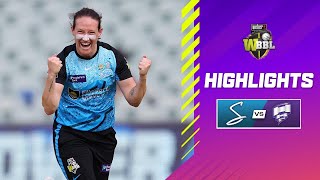 Bowlers Dominate At Adelaide Oval  Adelaide Strikers v Hobart Hurricanes Highlights  WBBL10 [upl. by Roxane]