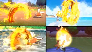 172 Flame Wheel  Generations 29 Pokémon move [upl. by Auqeenahs]