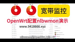 OpenWrt配置nlbwmon演示 [upl. by Geldens217]