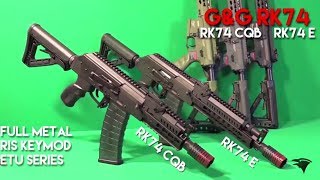 Review  GampG RK74 ETU series  Raven Airsoft  SoftairItalia [upl. by Luahs]