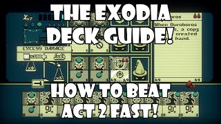 Inscryption Act 2 Guide How to create the Exodia deck and beat everything turn 1 [upl. by Pascha]