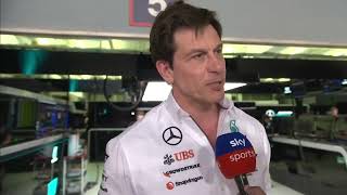 Toto Wolff Qualifying Interview  2024 Bahrain Grand Prix [upl. by Ardekan]