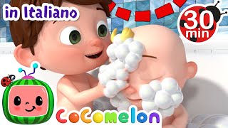 La canzone del bagnetto  CoComelon Italiano  Canzoni per Bambini [upl. by Dieterich]