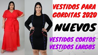 7 NUEVOS VESTIDOS PARA GORDITAS 2020  vestidos cortos y vestidos largos [upl. by Zondra766]