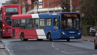 Metroline Bus Route 242DEL848LK08DVZ Potters Bar  Waltham Cross [upl. by Ilak]