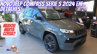 NOVO JEEP COMPASS S 2024 EM DETALHES [upl. by Ekaterina]