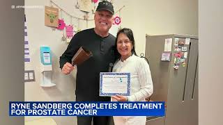 Chicago Cubs legend Ryne Sandberg completes final cancer treatment [upl. by Killian]