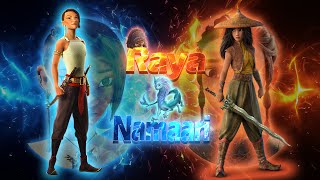 Awesome Fight Raya VS Namaari [upl. by Evannia939]