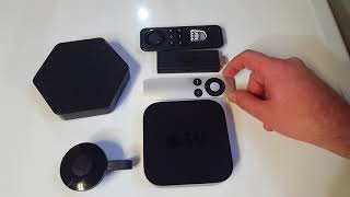 Apple TV vs Chromecast vs Amazon Fire TV vs Android Box [upl. by Lon]