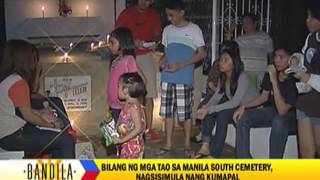 700000 people expected at Manila South Cemetery [upl. by Airdna]