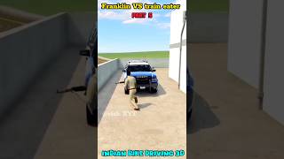 Part 5  FRANKLIN VS TRAIN EATER👿 IN INDIAN BIKE DRIVING 3D GAME shorts [upl. by Arries]