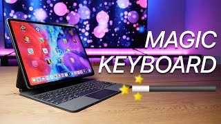 Magic Keyboard for iPad Pro Review Do you believe in Apples Magic [upl. by Yatzeck]