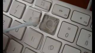 apple keyboard keycap removal and cleaning howto by henk [upl. by Ardnod232]