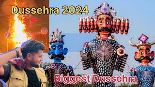 Biggest Dussehra in Uttar Pradesh 2024  Dussehra Vlog  dussehra [upl. by Vaish]