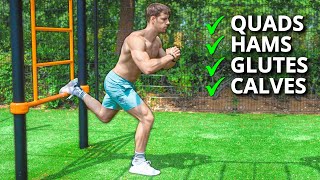 The Perfect Calisthenics LEGS Workout for Beginners amp Advanced [upl. by Seigler]