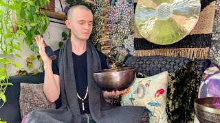 Channeling Meditation  Ancestral Healing Music For Peace amp Awakening  Gong Voice amp Singing Bowls [upl. by Stephana]