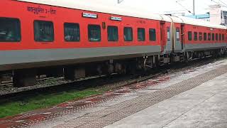 12465 Ranthmbore SF Express Indore Jodhpur BKGT WDP4 Departure from Jaipur Junction [upl. by Lurette]