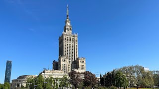 Warsaw Poland walking the iconic tram route 36 [upl. by Annamaria]