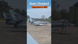 Super Etendard marzo 2024 fuerzasarmadasargentinas fuerzaaereaargentina [upl. by Cristy]