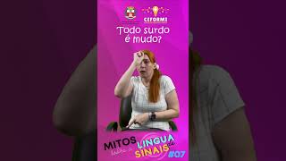 Todo surdo é mudo shorts [upl. by Valentin]