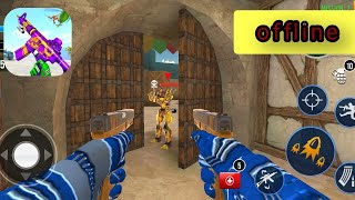 Counter Terrorist F PS Shooting Games Robot Android GamePlay [upl. by Sivraj4]