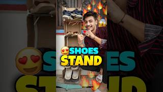 HomeMade Shoes Stand 😍😍  Mini Vlog minivlog shorts ashortaday vlog tranding [upl. by Ellenoj312]