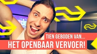 10 geboden van HET OPENBAAR VERVOER  Furtjuh [upl. by Nuli]