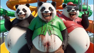 3 Pandas Locos en la Vida Real [upl. by Esom]