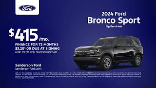 Ford Bronco Sport 11142024 4545899 [upl. by Sawtelle]