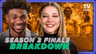 Outer Banks Season 3 Cast Breaks Down Finale  Chase Stokes Madelyn Cline Jonathan Daviss [upl. by Nagah824]