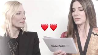 Cate Blanchett amp Sandra Bullock  LALOVE [upl. by Nauquf]