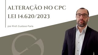 Alteração no CPC  Lei 146202023  Prof Gustavo Faria [upl. by Scheers]