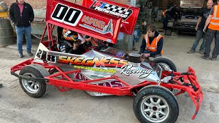 Brisca F2 Heat 1 Skegness Raceway 130924 [upl. by Harbour]