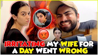 Irritating My Wife For A Day Went Wrong  Laraib Khalid  Zarnab Fatima  Zaraib [upl. by Okun197]