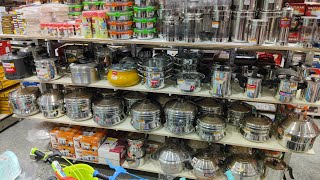 TNagar Saravana Stores Pathirakadai  Hard Anodized Cookware Iron Cookware Appliances [upl. by Yarb]