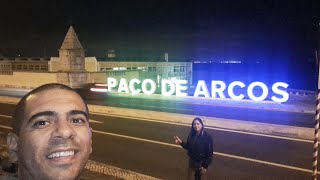 Fizemos uma visitinha em Oeiras na praia Paço de Arcos [upl. by Nitsreik]