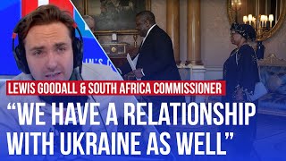 South Africas high commissioner challenged on hypocritical relationship with Russia  LBC [upl. by Hindorff]