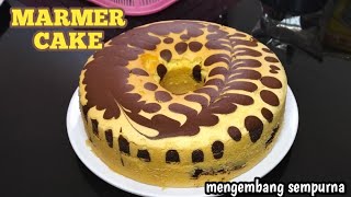 Ternyata begini Resep marmer cake jadul yang lembut tidak kering dan tidak seret di tenggorokan [upl. by Stearne959]