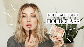 Full Face Using HOURGLASS COSMETICS FFF [upl. by Naahsar638]