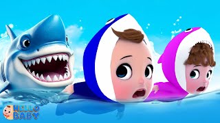 Baby Shark Song  More Nursery Rhymes amp Kids Songs  Hello Baby Songs [upl. by Eniladam92]