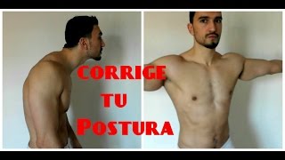 Los 3 Mejores Ejercicios Para Corregir La Cifosis Dorsal Y La Postura Corporal [upl. by Bravin]