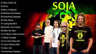 The Best Songs Of SOJA  SOJA Greatest Hits [upl. by Llesram]