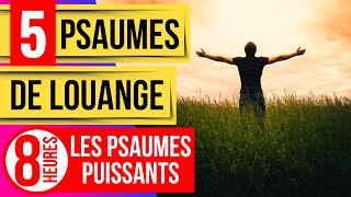 Psaumes de Louange Psaume 150 145 146 147 148 Les Psaumes PuissantsVersets Bibliques [upl. by Ttevi]