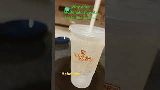 McDonalds Sprite is crazy 🤣😧 mcdonalds grimace sprite bye [upl. by Vashtee799]