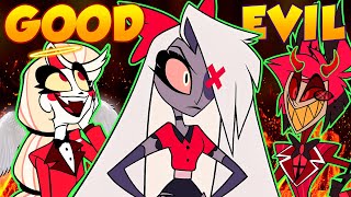 Hazbin Hotel Characters Good to Evil 😈 [upl. by Rednirah79]