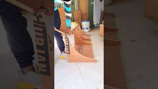 Round L corner woodworking furnituremaking shortvideo [upl. by Nuavahs]