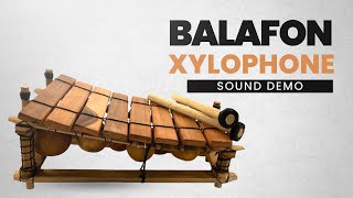 African Balafon Xylophone Sound Demo [upl. by Nanaek]