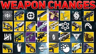 MAJOR Exotic amp Weapons CHANGES IzanagiWitherhoard NERFS  Destiny 2 The Final Shape [upl. by Emilia130]