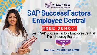 SAP SuccessFactors Employee Central Training in Hyderabad amp Online 100 Placement Assistance [upl. by Sirmons426]