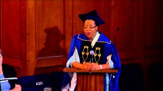 UCT Graduation 2014 Chancellor Graca Machel Speech 16 Dec [upl. by Derril535]